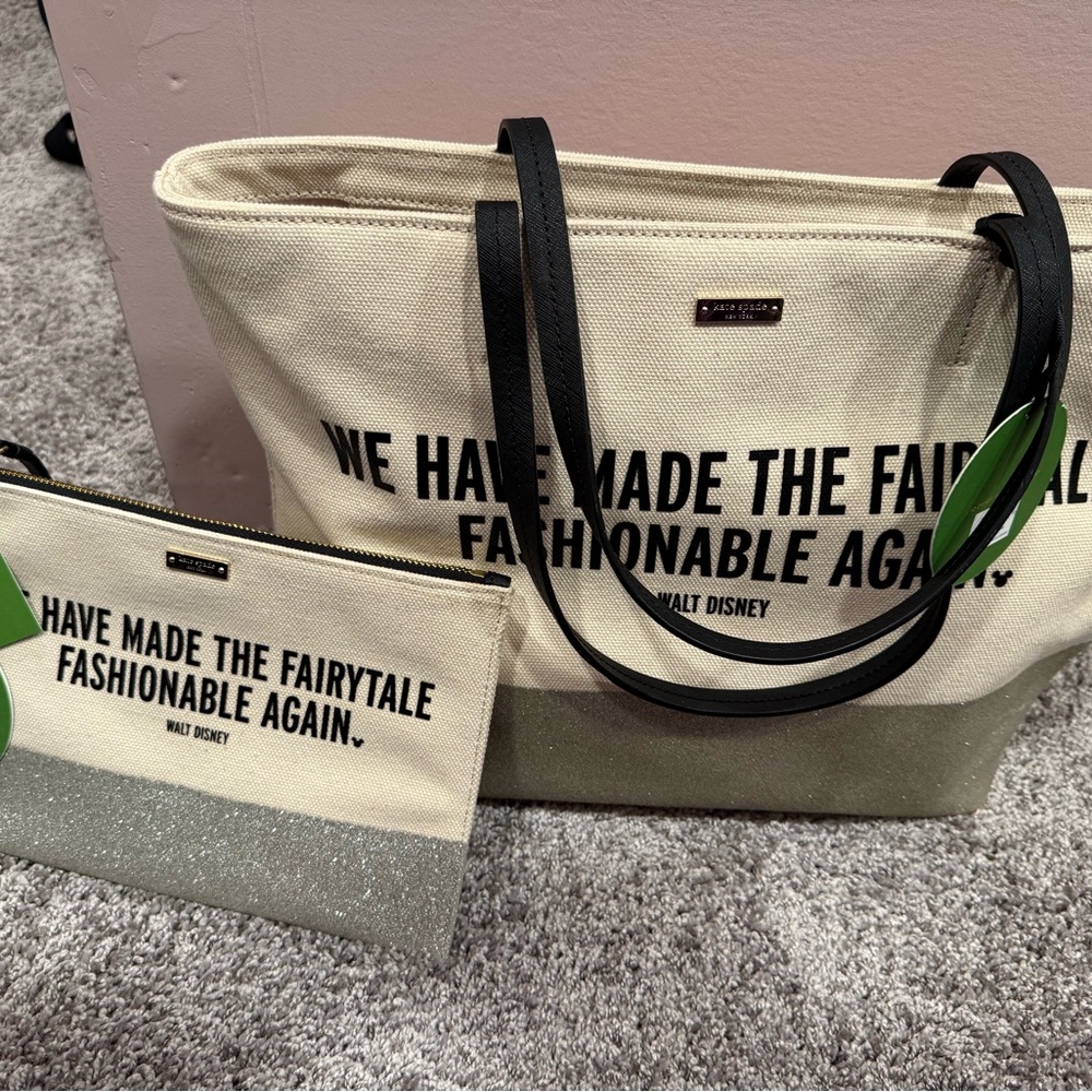 Disney Kate Spade Tote and Wristlet